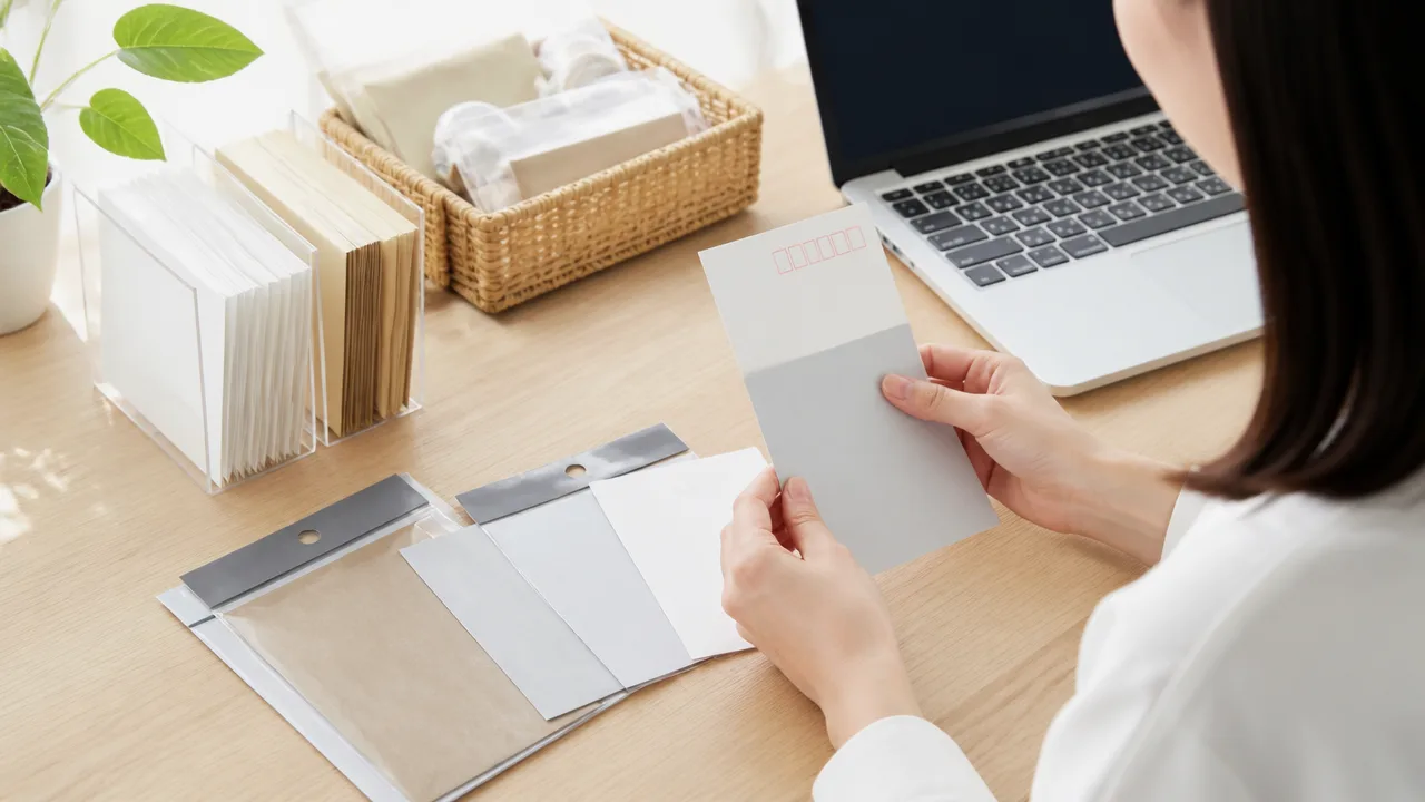 はがきの内容を隠すシールは100均にある？売り場と選び方を解説