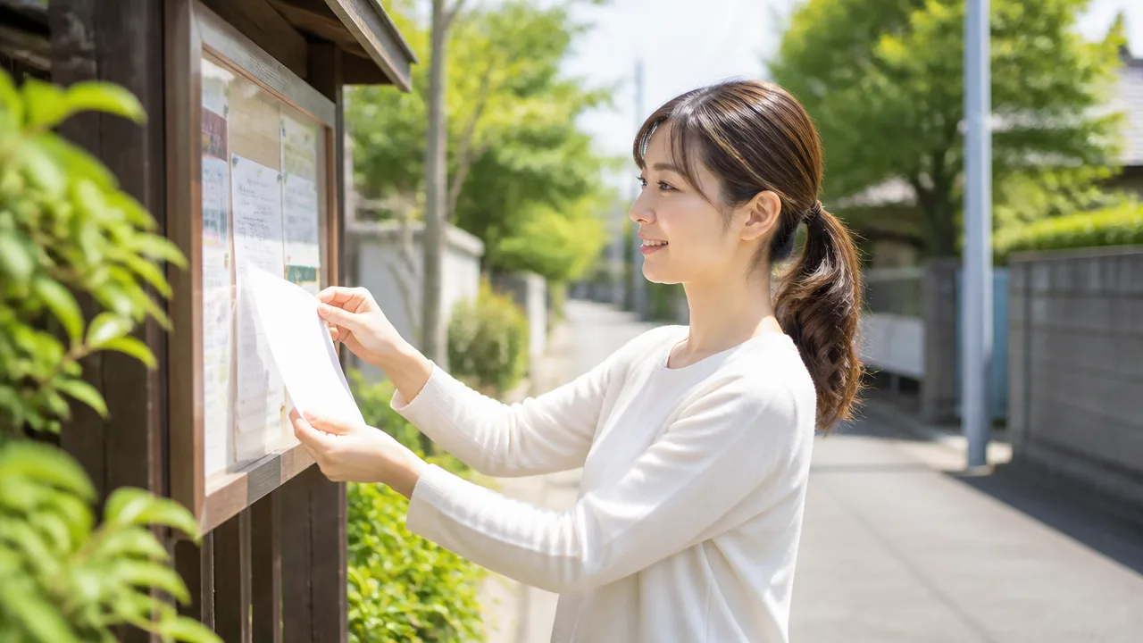 町内会の回覧板に添えるあいさつ文の書き方と例文集