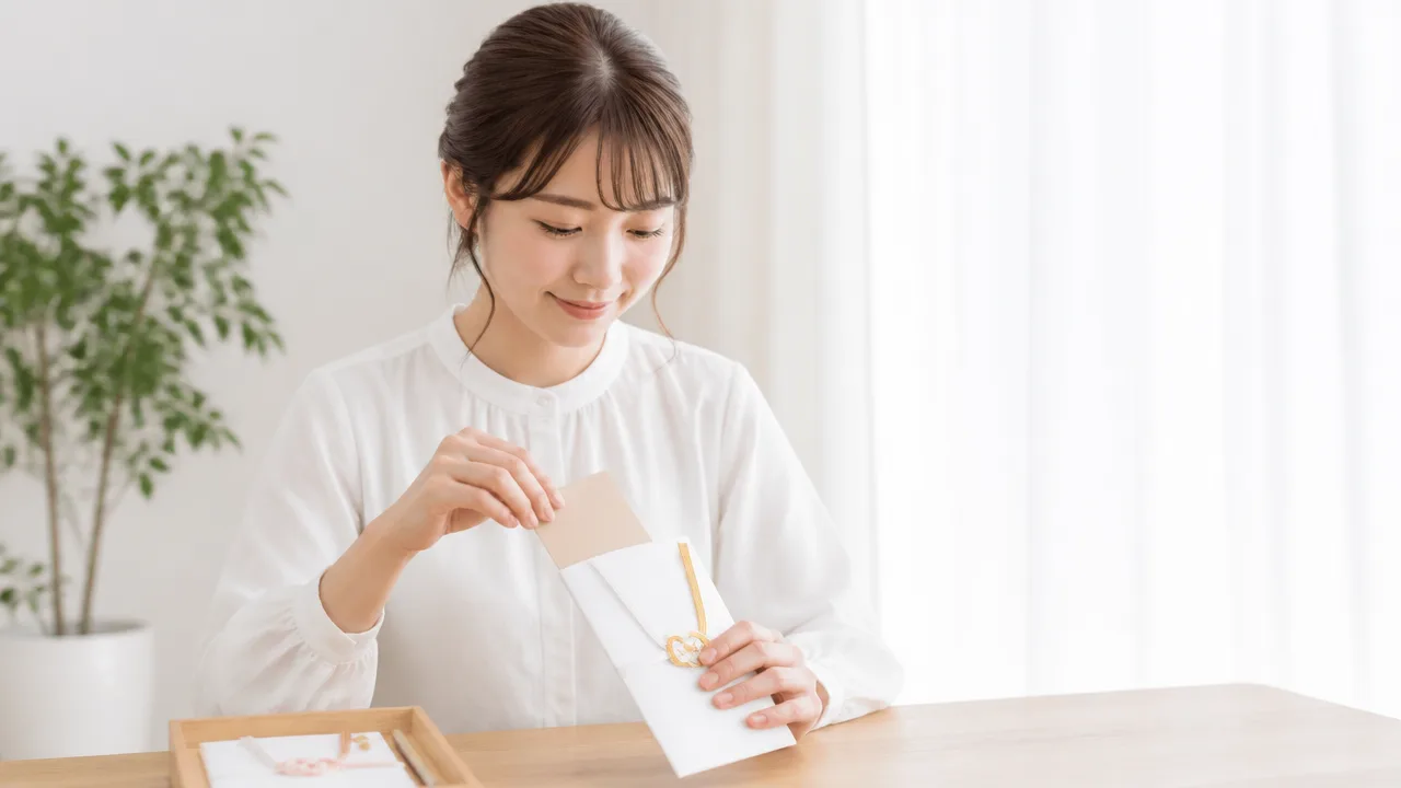 ご祝儀袋の厚紙はどうする？役割と外すタイミングを解説