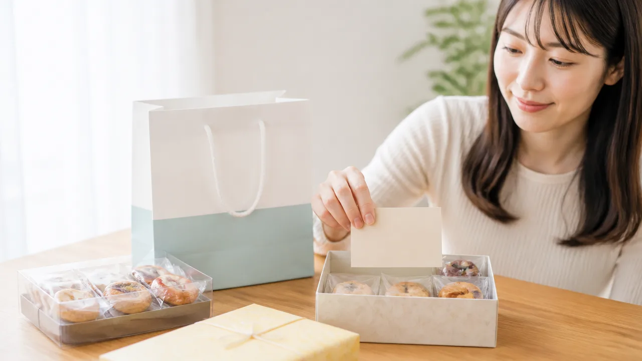 よかったら食べてくださいのメモ例文 お土産に添える優しい一言